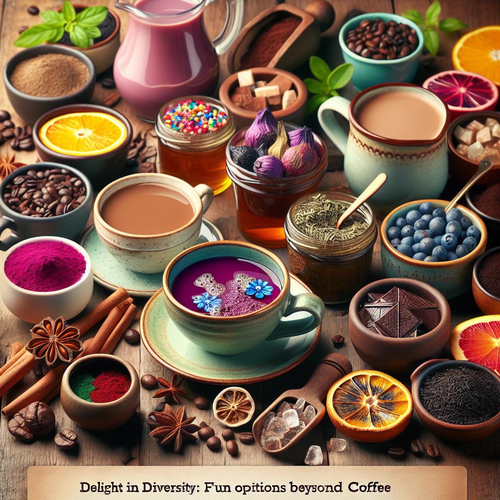 Delight in Diversity: Fun Options Beyond Coffee